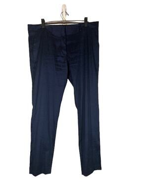 Manuel Ritz Blue Classic Dressy Formal Suit Pants Men